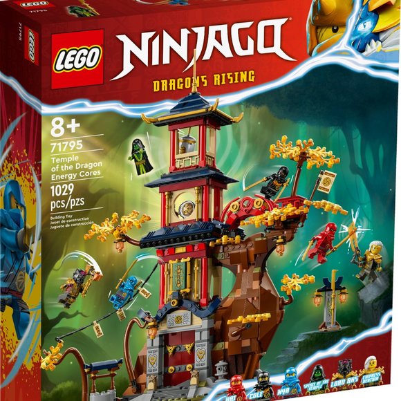 LEGO NINJAGO Temple of the Dragon Energy Cores 71795, Building Toy with a NINJAG - Picture 3 of 8